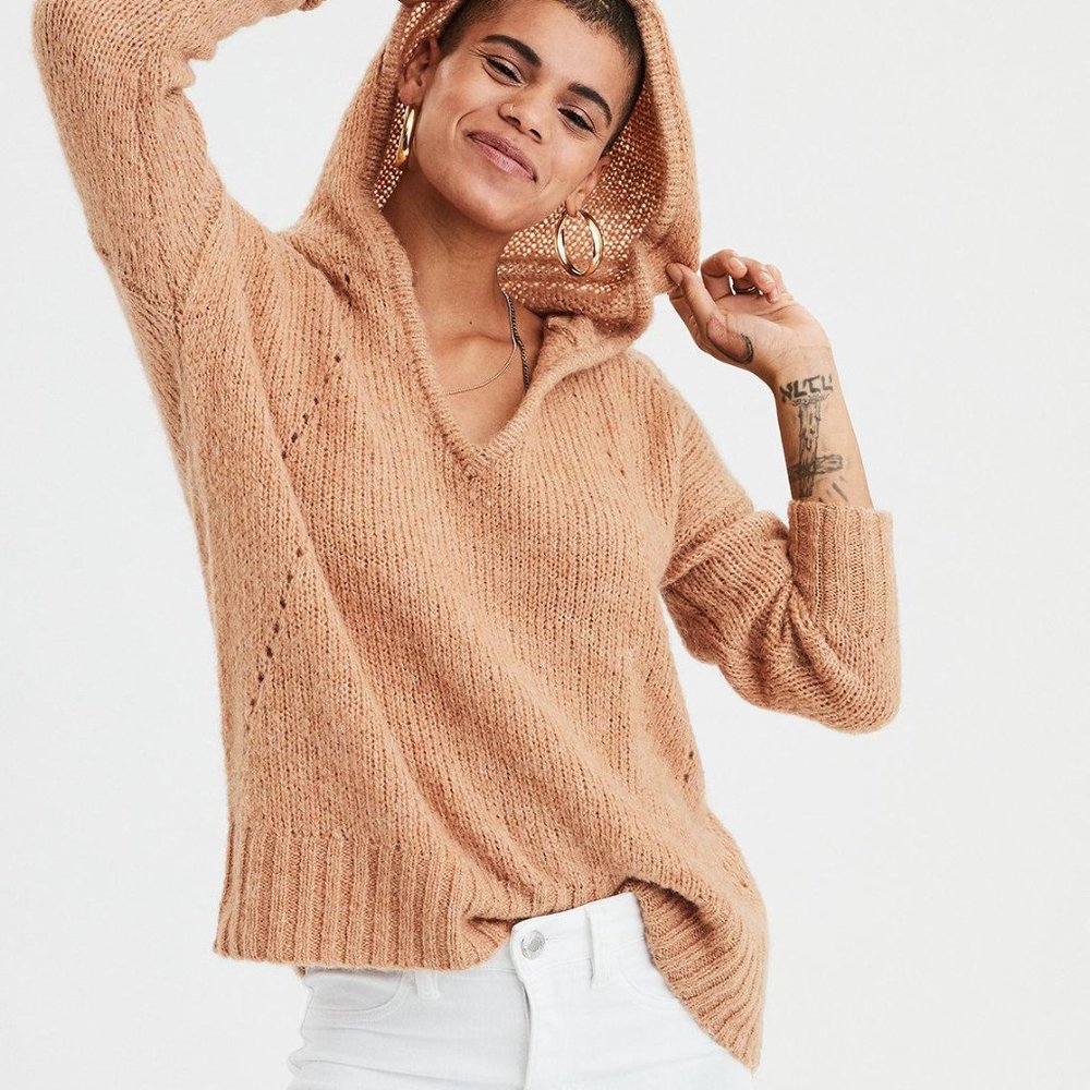 Knit hoodie NWT